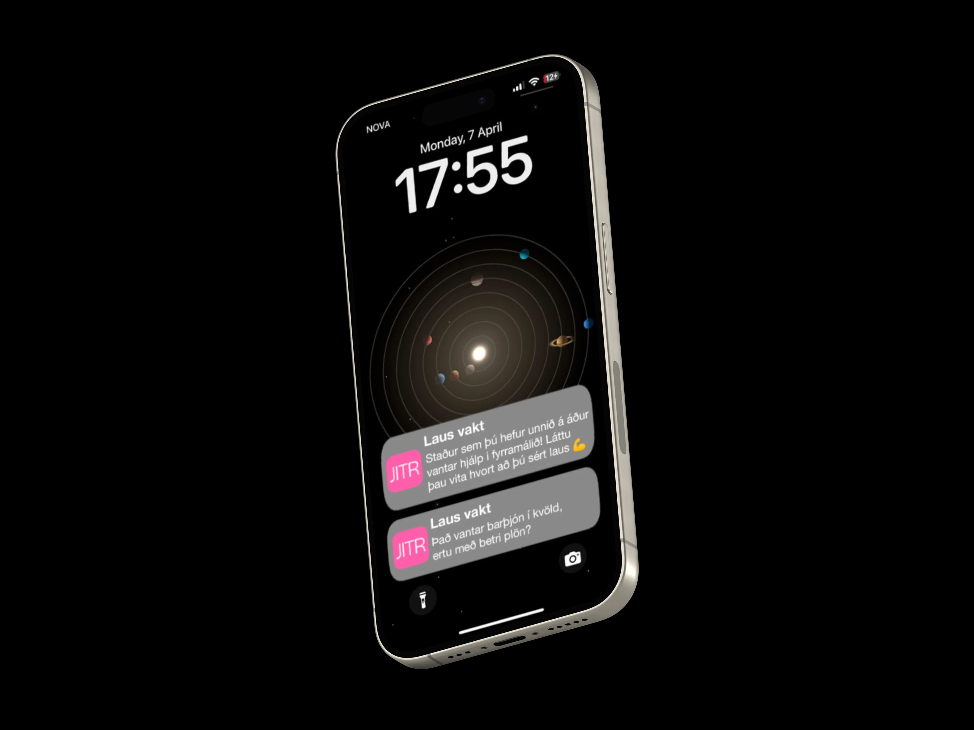 Mobile mockup