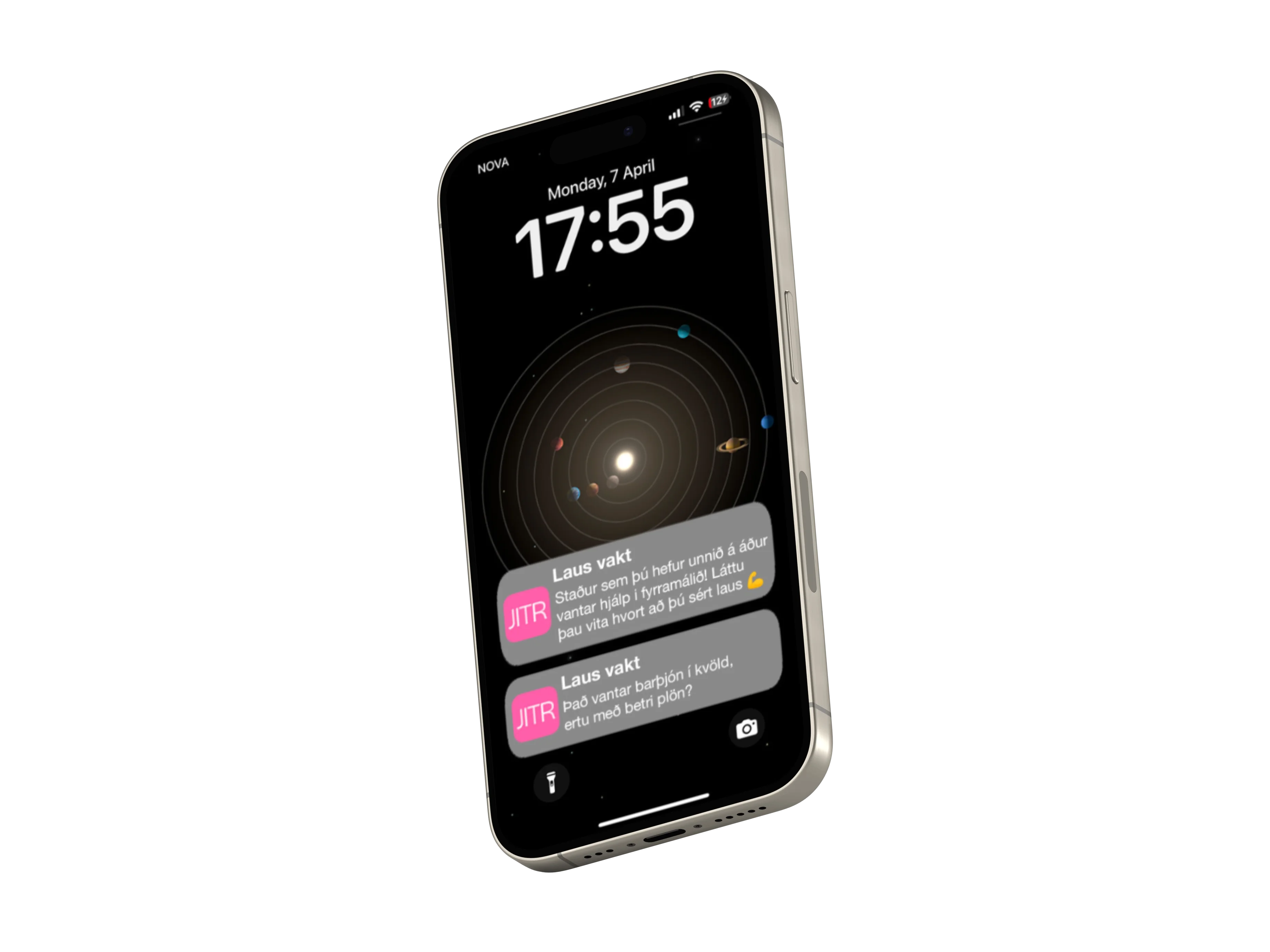 Mobile mockup